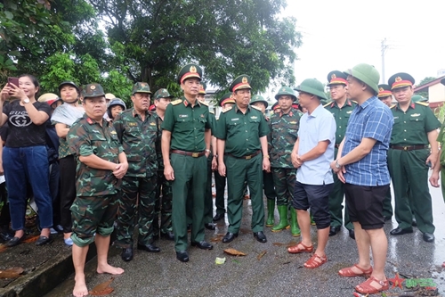 GS deputy chief inspects work of overcoming flood consequences in Yen Bai