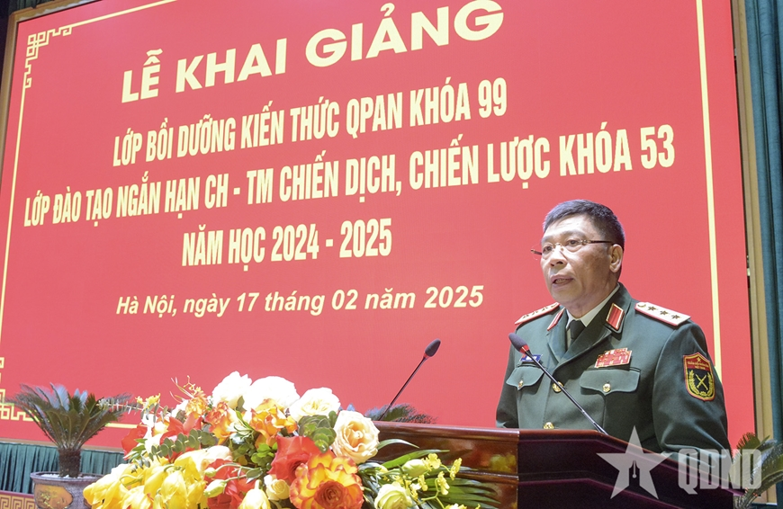 National Defense Academy opens 53rd command-staff training course