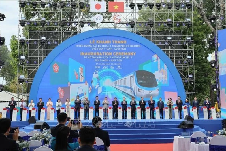 Ben Thanh - Suoi Tien metro line officially inaugurated
