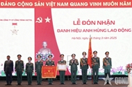 Viettel Construction receives Hero of Labor title