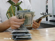Reference exchange rate up 5 VND on April 15