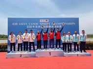 Vietnam makes wave with gold medal at Asian canoeing championship