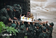 Wartime unexploded ordnance safely detonated in Hoa Binh