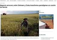 Vietnam–Cuba rice partnership sets new model for sustainable food security: media