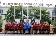 U20 women’s football players gather ahead of 2026 AFC Asian Qualifiers