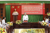 N.A. Chairman reviews two-tier local governance model in Can Tho