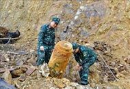 500kg bomb safely detonated in Nghe An province