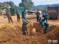 Huge bomb safely defused in Nghe An