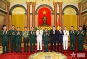 Senior military, public security officers promoted to higher ranks