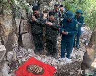 Tuyen Quang: Twenty-two sets of remains of fallen soldiers found