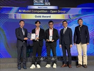 Vietnamese engineers win first prize at Global AI Challenge