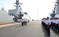 Vietnamese Navy’s frigate departs for AMNEX 3