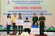 Sustainable livelihood support helps AO/dioxin victims integrate into community