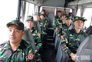 LPA troops arrive in Vietnam to participate in upcoming grand parade
