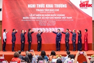 Press center launched for 80th National Day celebration