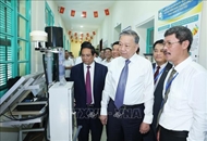 Party chief highlights nuclear power development as long-term strategy