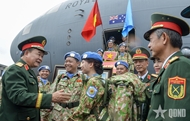 Ceremony held for deployment of peacekeepers