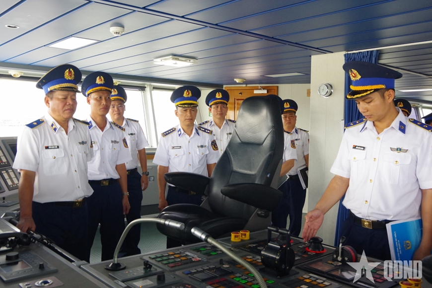 Coast Guard Ship 8002 prepares for defense diplomacy activities in Philippines