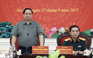 PM urges stronger science-tech application to boost defense industry