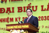 Hai Phong asked to contribute more to realization of centenary goals