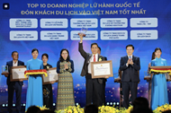 Vietnam honors over 100 “tourism brand ambassadors”