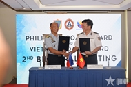 Vietnamese, Philippine Coast Guards hold second bilateral meeting