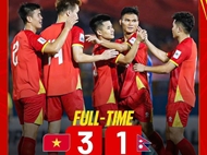 Vietnam win 3-1 over Nepal in Group F of Asian Cup qualifiers 2027