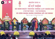 Party chief attends ceremony marking 80th foundation day of MR4