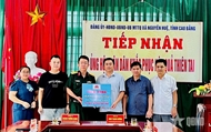PAN joins hands to support flood-hit people in Cao Bang
