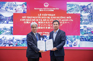 Aeon supports Vietnamese people affected by recent storms