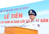 Vietnamese coast guard ship departs for exchange in Japan