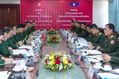 Vietnamese, Lao militaries discuss political education