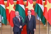 Top Vietnamese legislator meets visiting Jordanian King