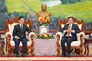 Vietnam urges stronger support for its investors in Laos