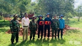 Tay Ninh Provincial Military Command collects 15 sets of martyrs’ remains in Cambodia