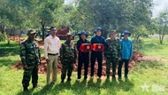 Tay Ninh Provincial Military Command collects 15 sets of martyrs’ remains in Cambodia