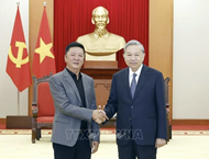 Party chief receives Vice Chairman of China’s Luxshare-ICT Group