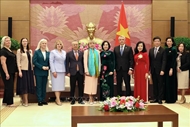 N.A. Vice Chairwoman hosts President of Belarusian Women’s Union