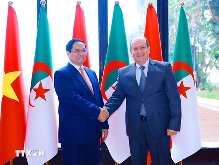 Vietnamese, Algerian PMs hold talks, elevate ties to strategic partnership