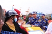 Naval Region 4 accompanies Gia Lai fishermen in offshore operations