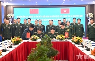Vietnamese Lai Chau, Chinese Mengzi border guard forces boost coordination