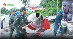 Military Units in Khanh Hoa Exert Efforts in “Quang Trung Campaign”