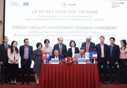 AFD provides 76-million-EUR loan for Vietnam’s first pumped-storage hydropower plant