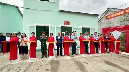 New houses handed over to flood-affected families