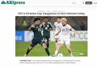 Kyrgyzstan media warn their team ahead of match against Vietnam U23