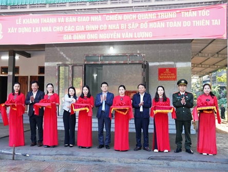 Hue city completes housing campaign five days ahead of schedule