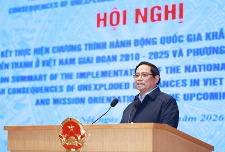 Vietnam strives to clear all land contaminated by unexploded ordnance by 2045: PM