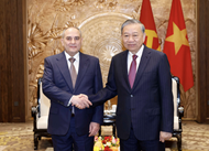 Vietnamese Party leader welcomes New Azerbaijan Party delegation