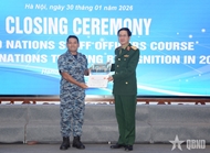 Vietnam successfully organizes U.N.-standard peacekeeping training course