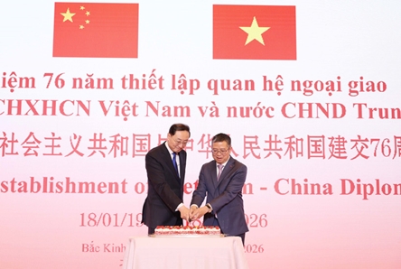 Embassy marks 76th anniversary of Vietnam-China diplomatic ties